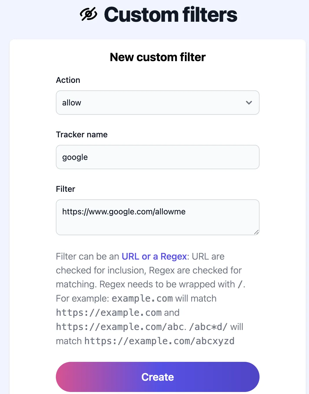 Add new custom filter