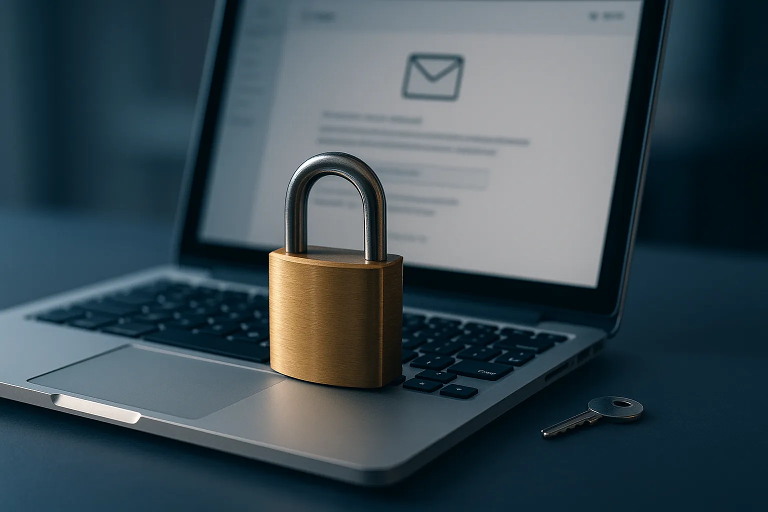 Encrypting an email in Gmail with a padlock over the message