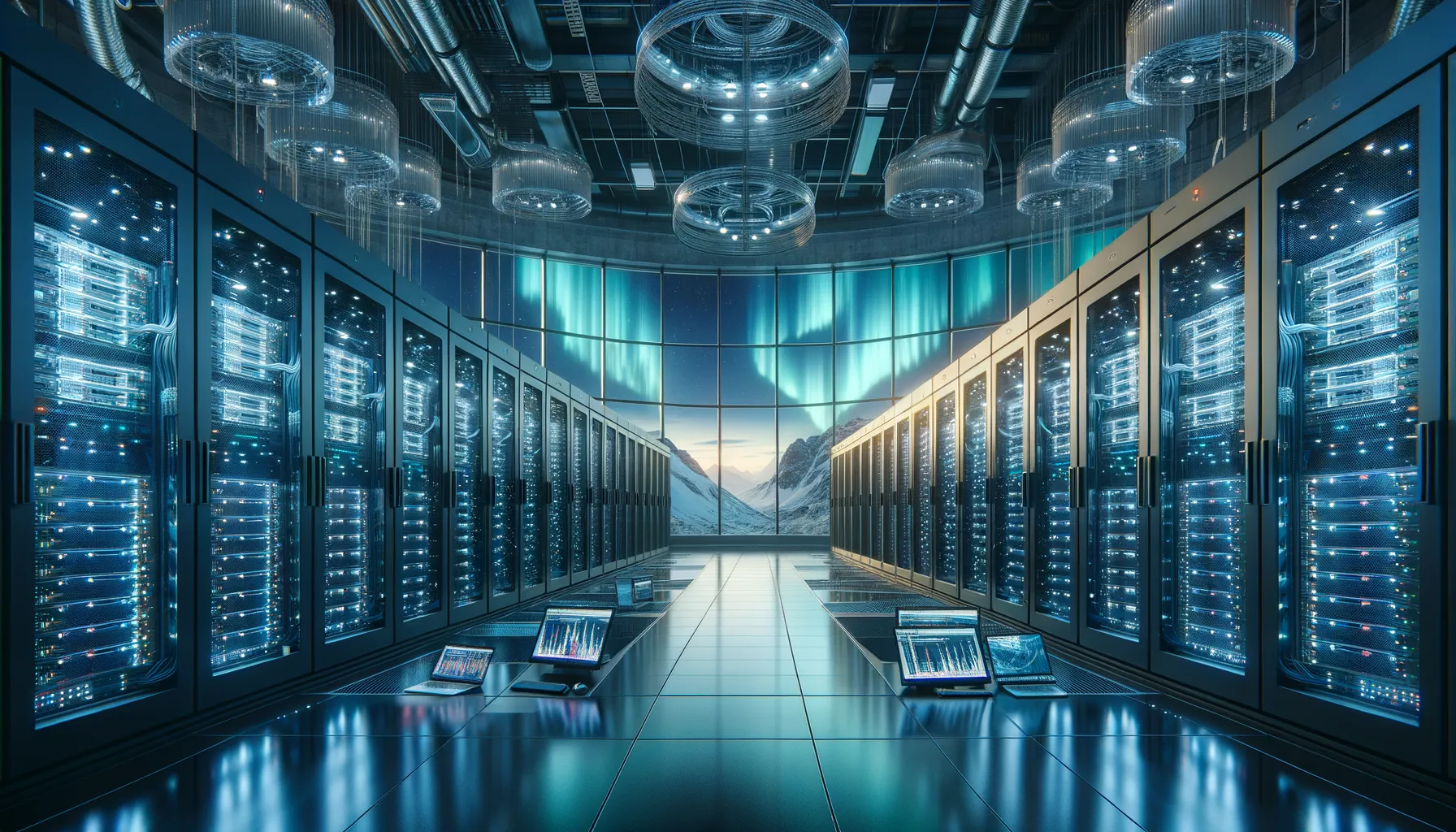 Network infrastructure security visualization with Nordic themes