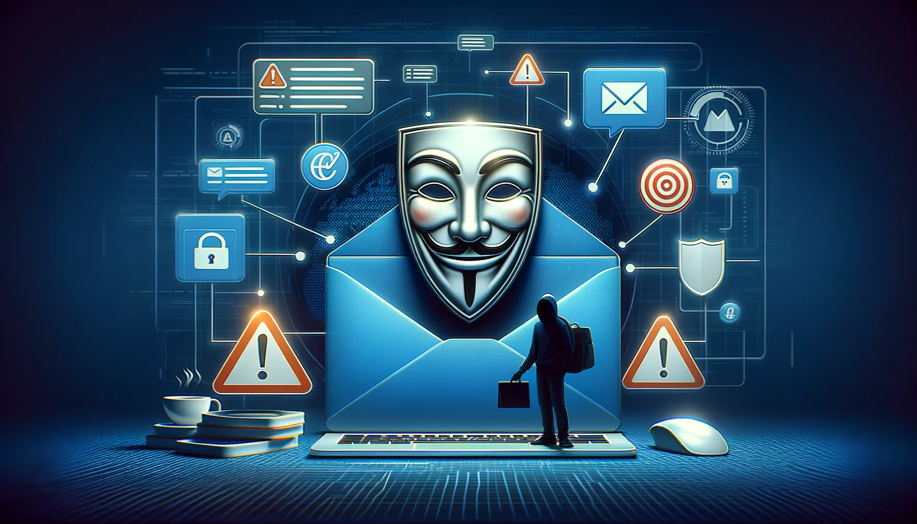 Illustration of PayPal phishing scam bypassing email security